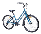 Велосипед городской Aist Cruiser 1.0 W "13,5-рама, 26" голубой